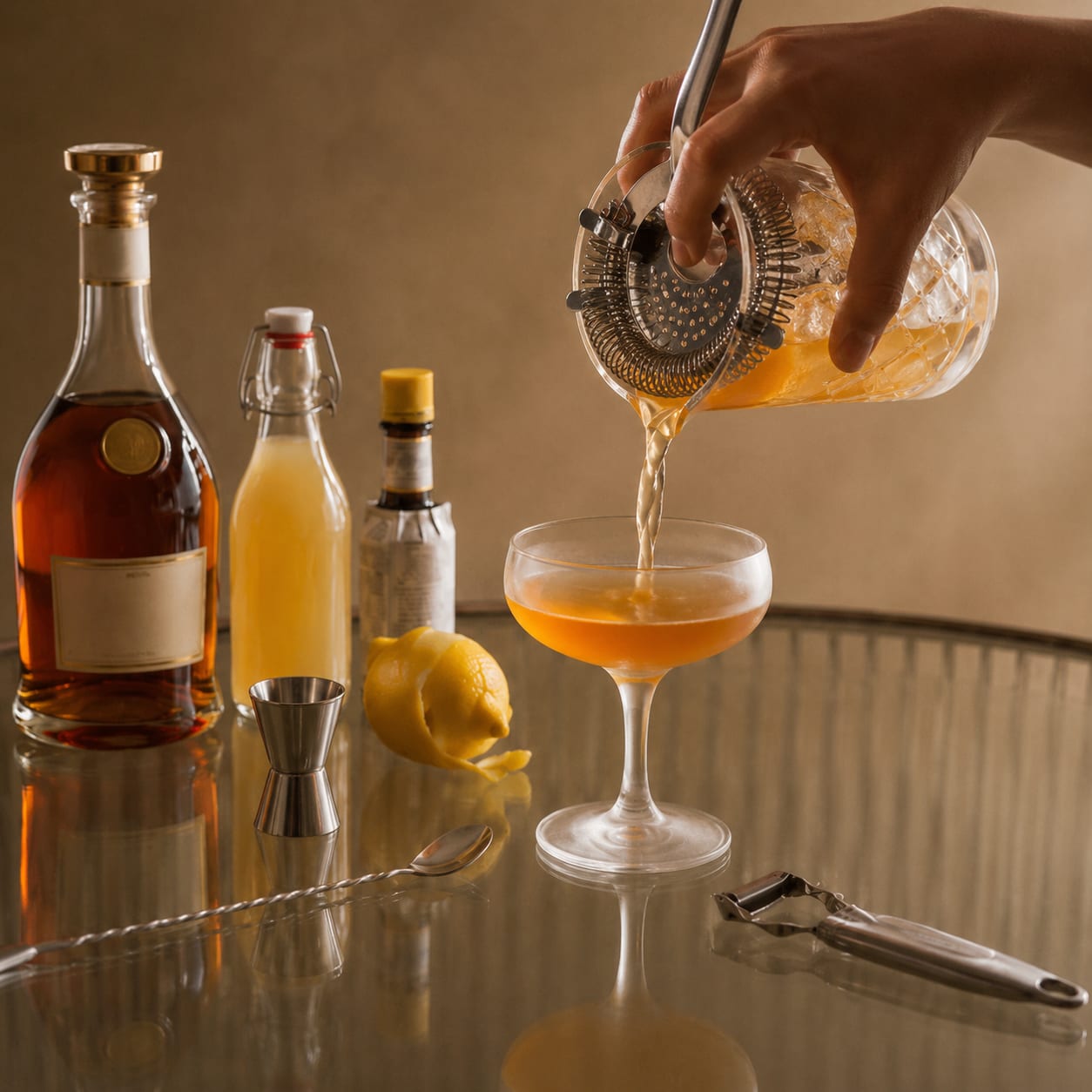 Step 4 — how to make Japanese Cocktail