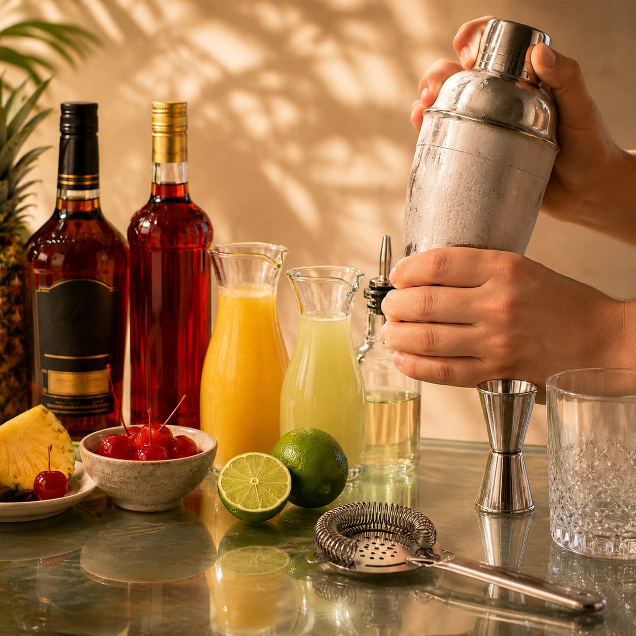Step 2 — how to make Jungle Bird