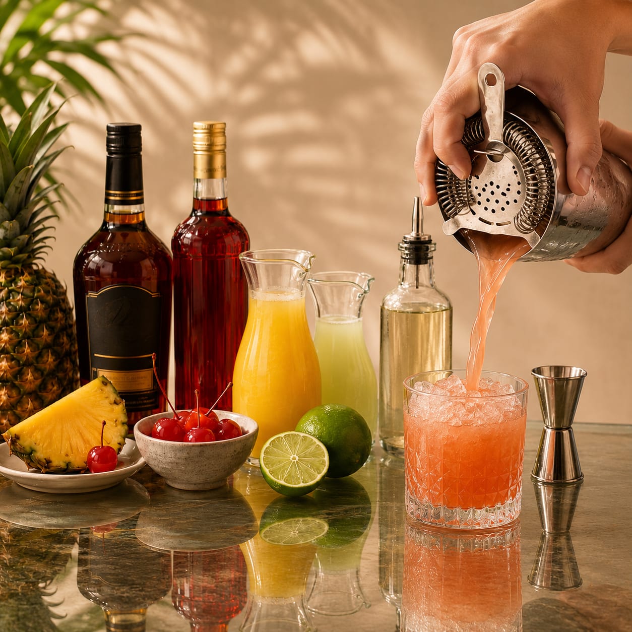 Step 3 — how to make Jungle Bird
