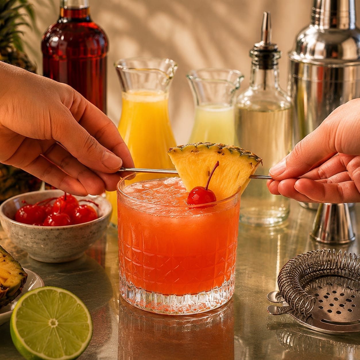 Step 4 — how to make Jungle Bird