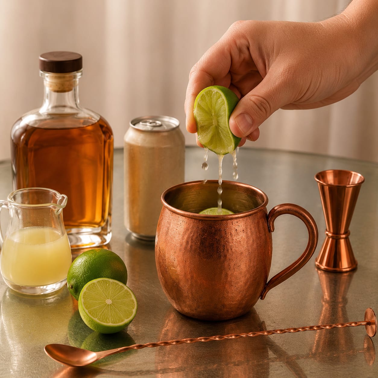 Step 1 — how to make Kentucky Mule