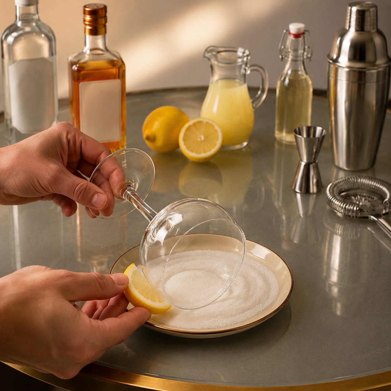 Step 1 — how to make Lemon Drop
