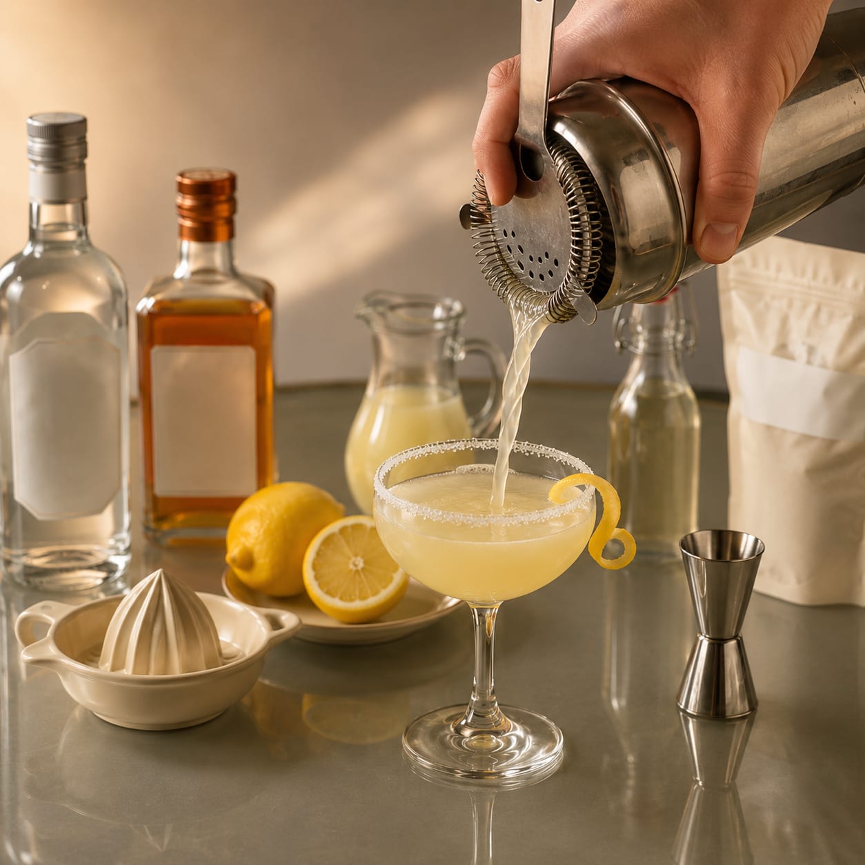 Step 4 — how to make Lemon Drop
