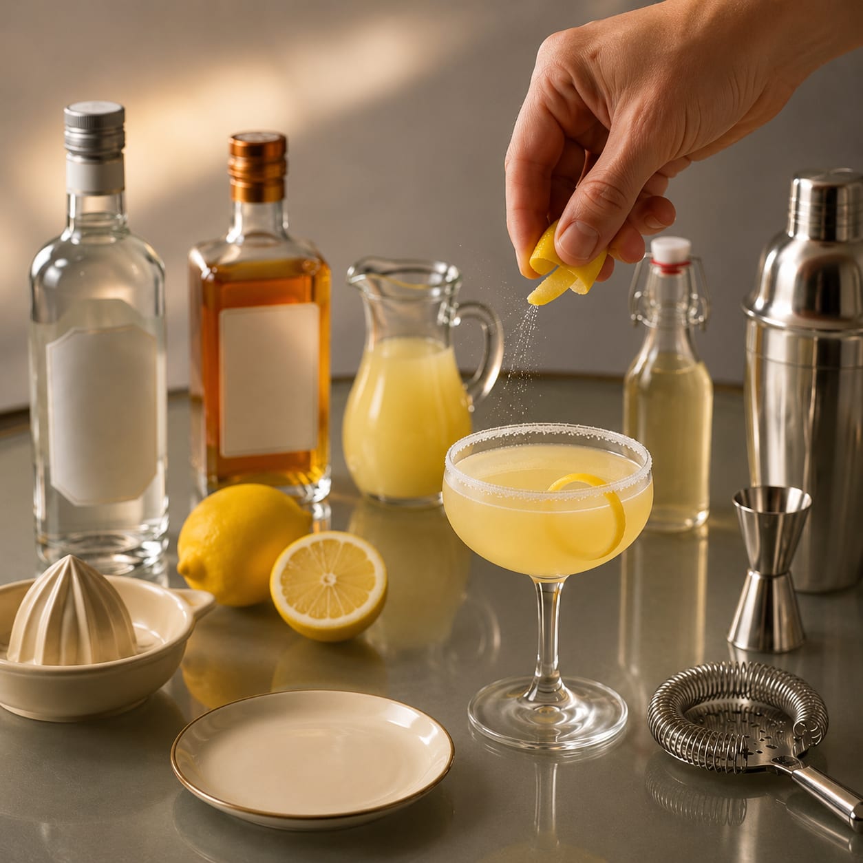 Step 5 — how to make Lemon Drop