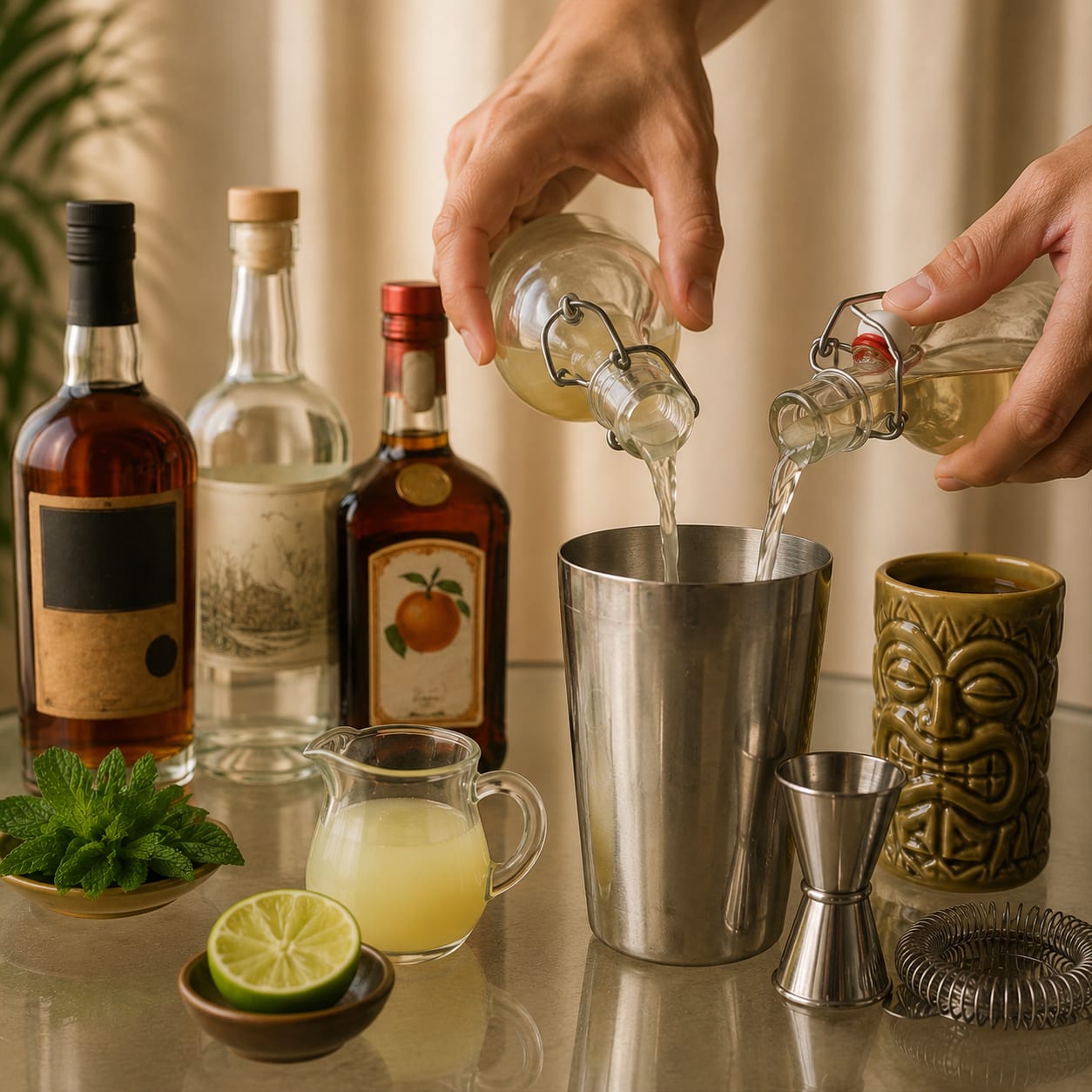Step 1 — how to make Mai Tai