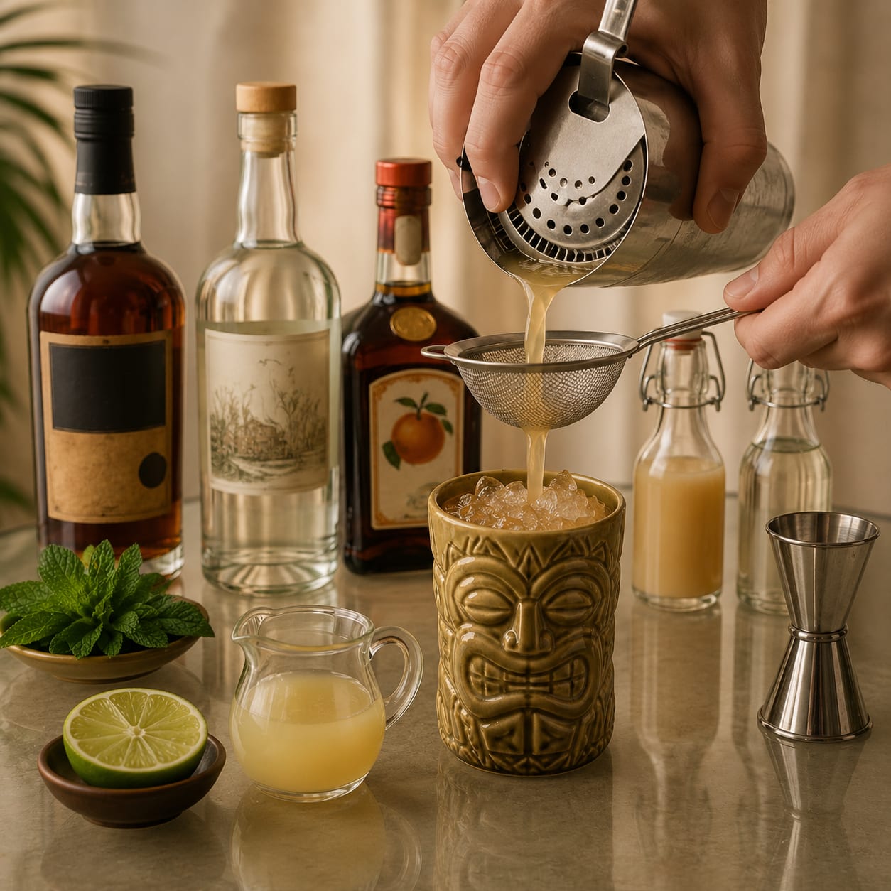 Step 3 — how to make Mai Tai