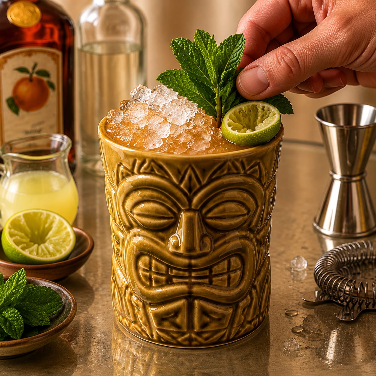 Step 4 — how to make Mai Tai