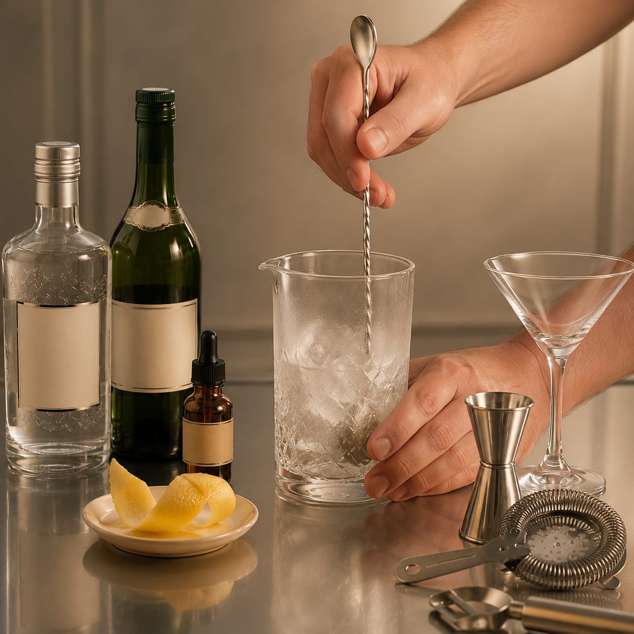 Step 3 — how to make Martini