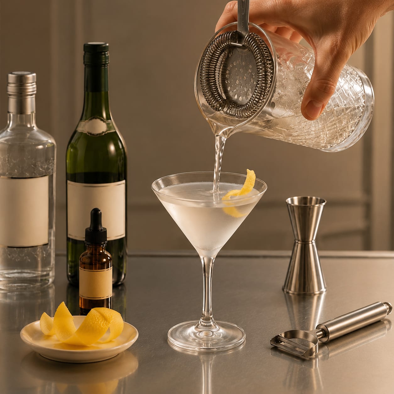 Step 4 — how to make Martini
