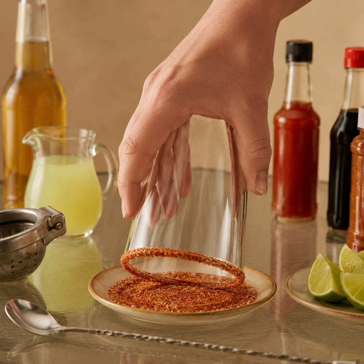 Step 1 — how to make Michelada