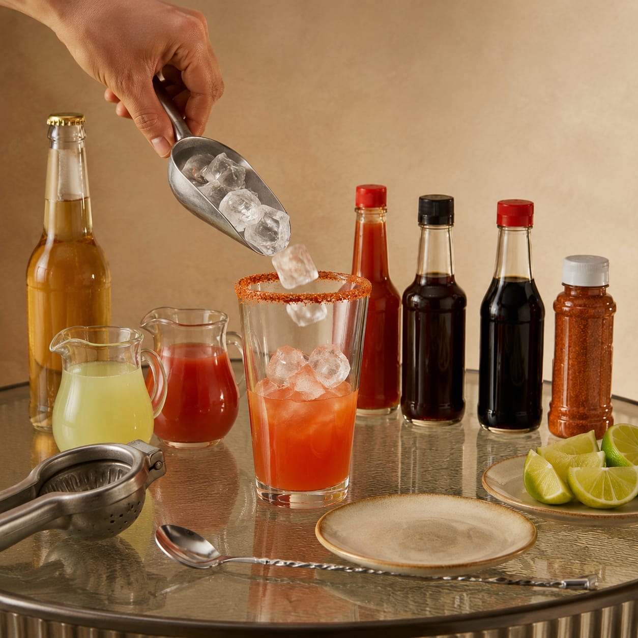 Step 2 — how to make Michelada