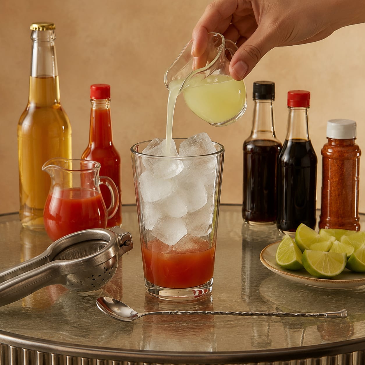 Step 3 — how to make Michelada