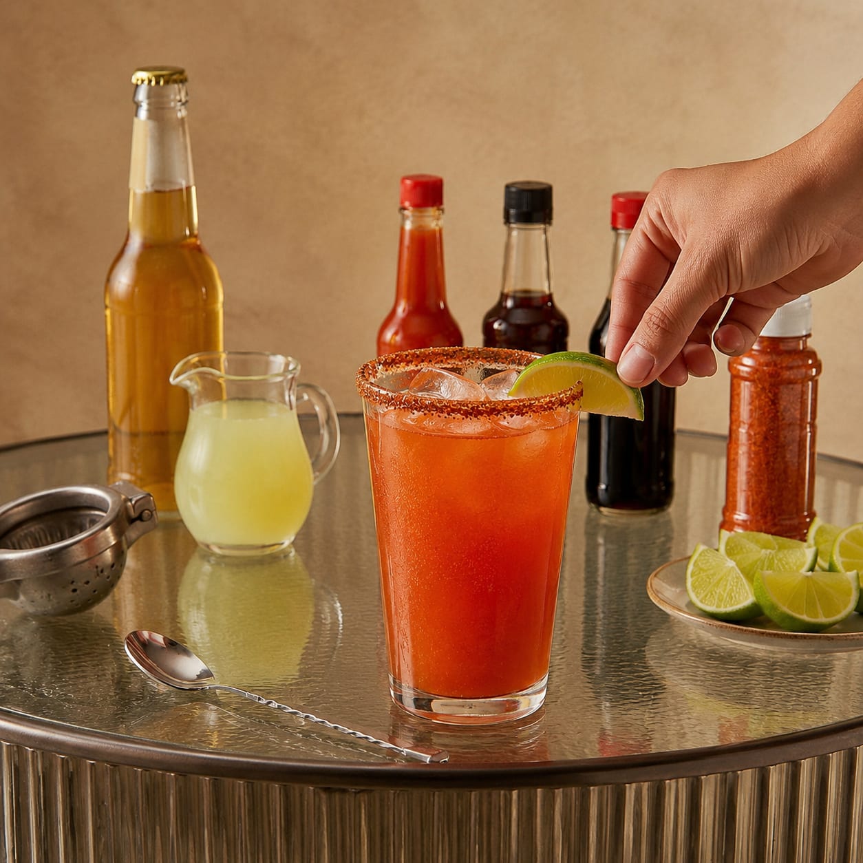 Step 6 — how to make Michelada