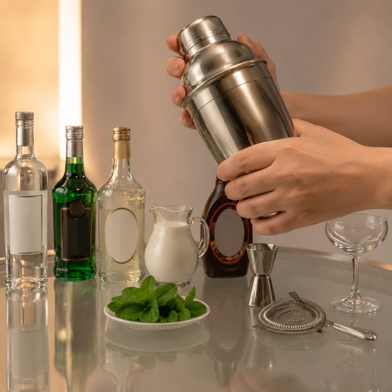 Step 2 — how to make Mint Chocolate Chip