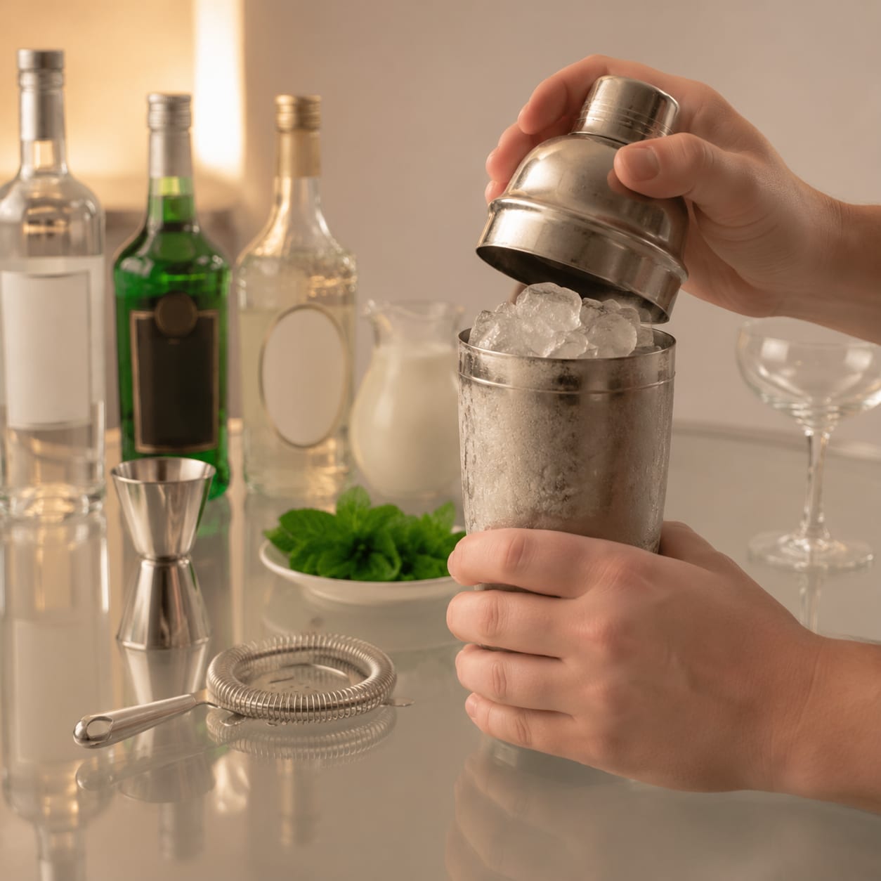 Step 3 — how to make Mint Chocolate Chip