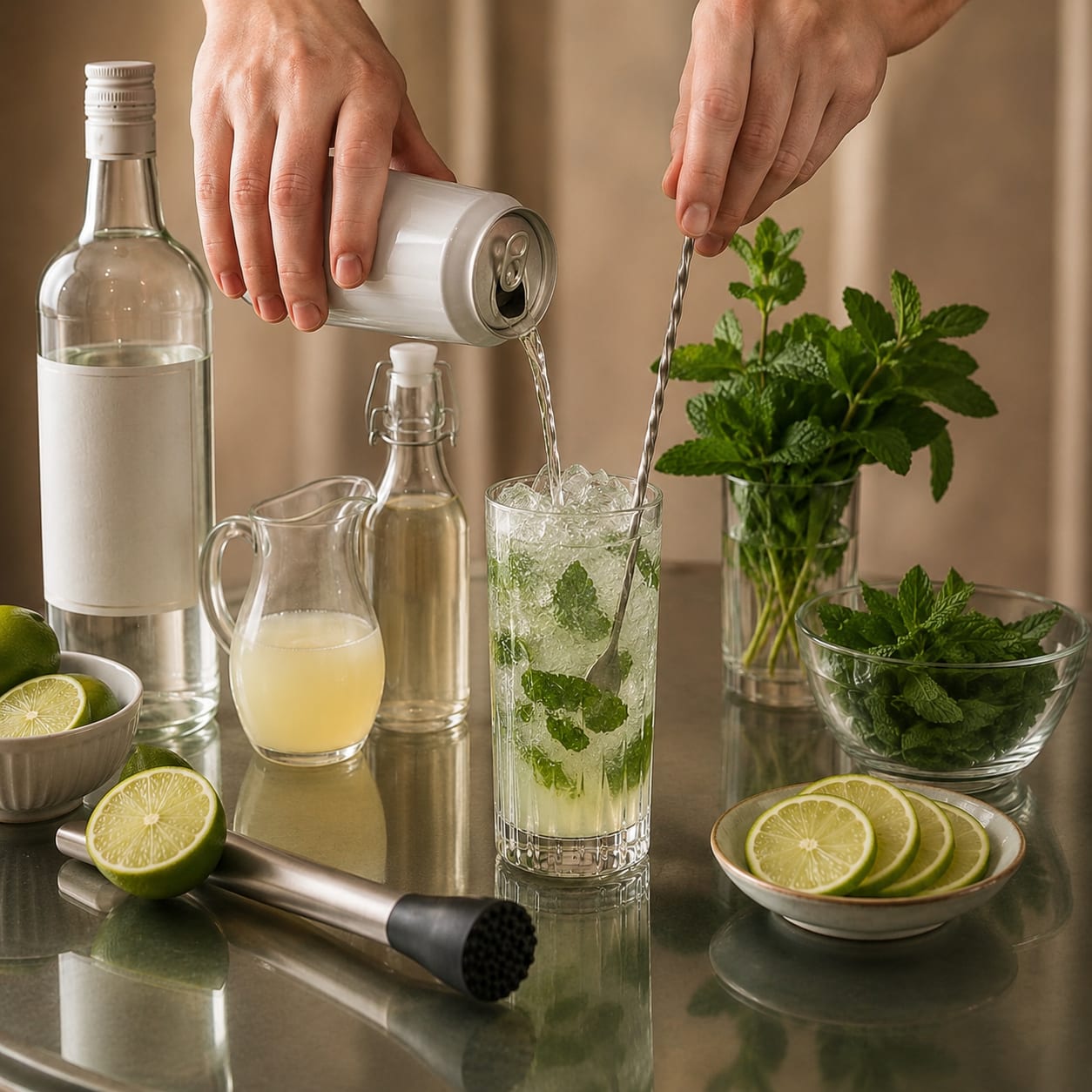 Step 4 — how to make Mojito