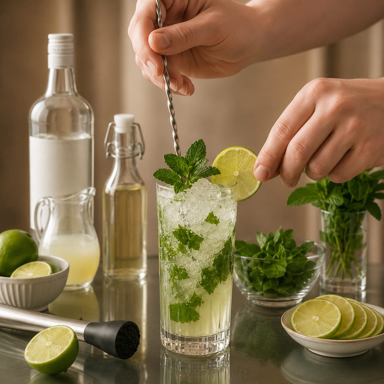 Step 5 — how to make Mojito