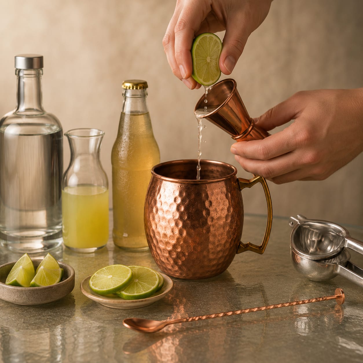 Step 1 — how to make Moscow Mule