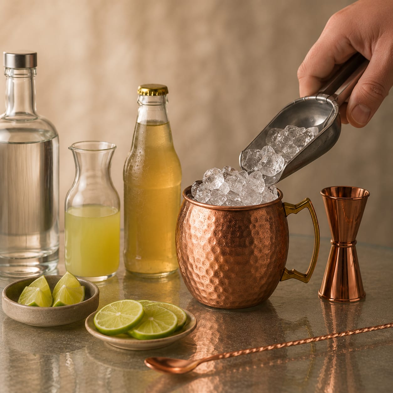 Step 3 — how to make Moscow Mule