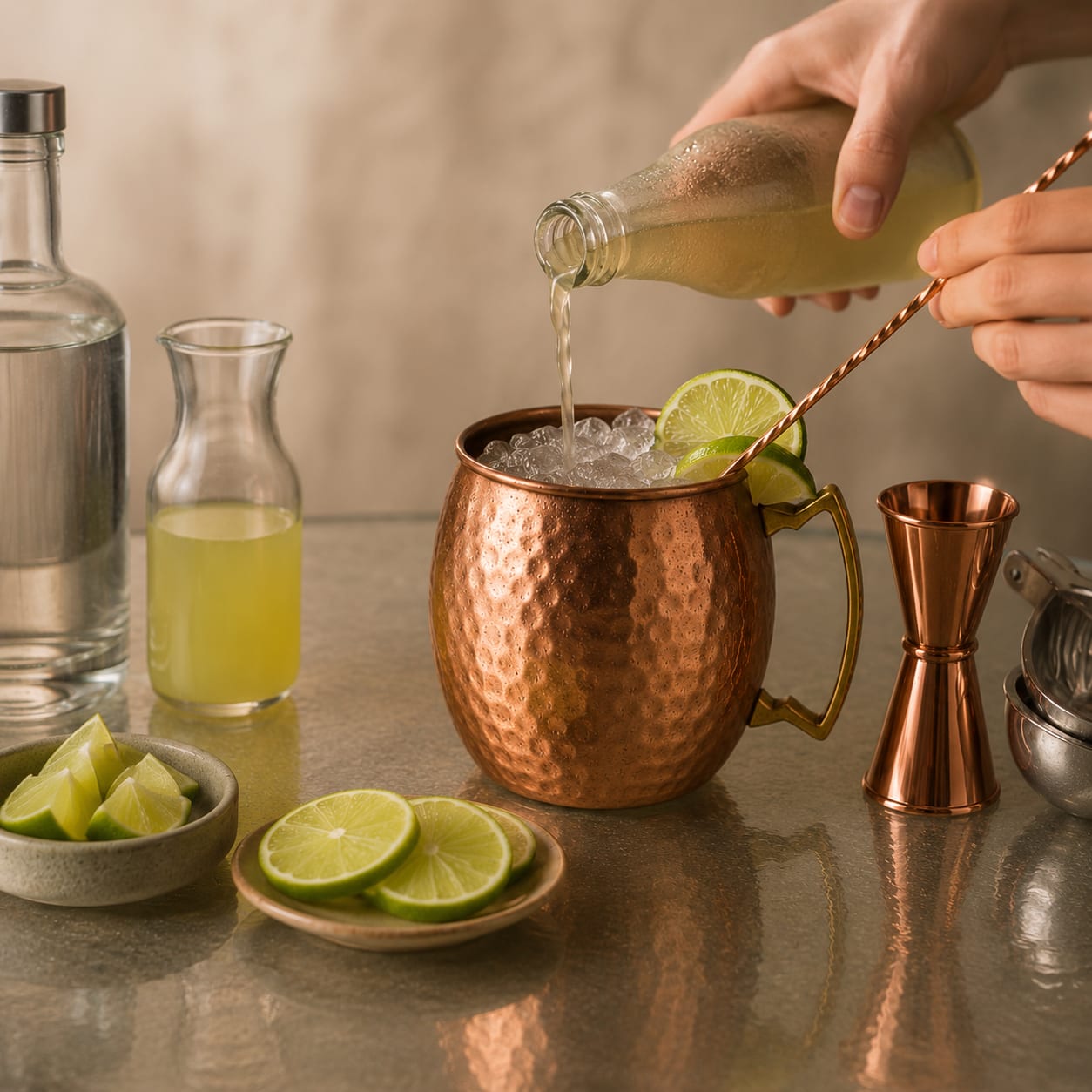 Step 4 — how to make Moscow Mule