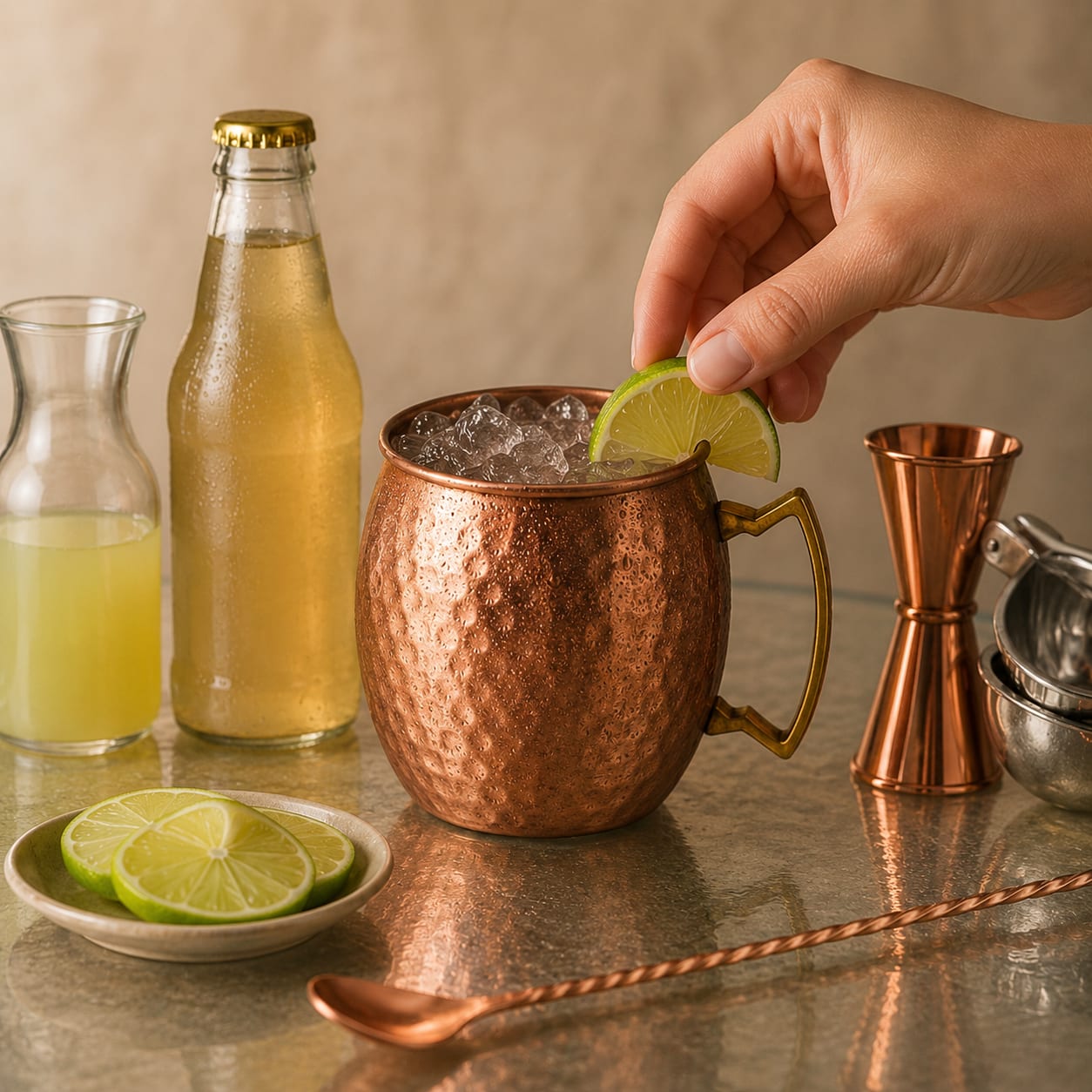 Step 5 — how to make Moscow Mule