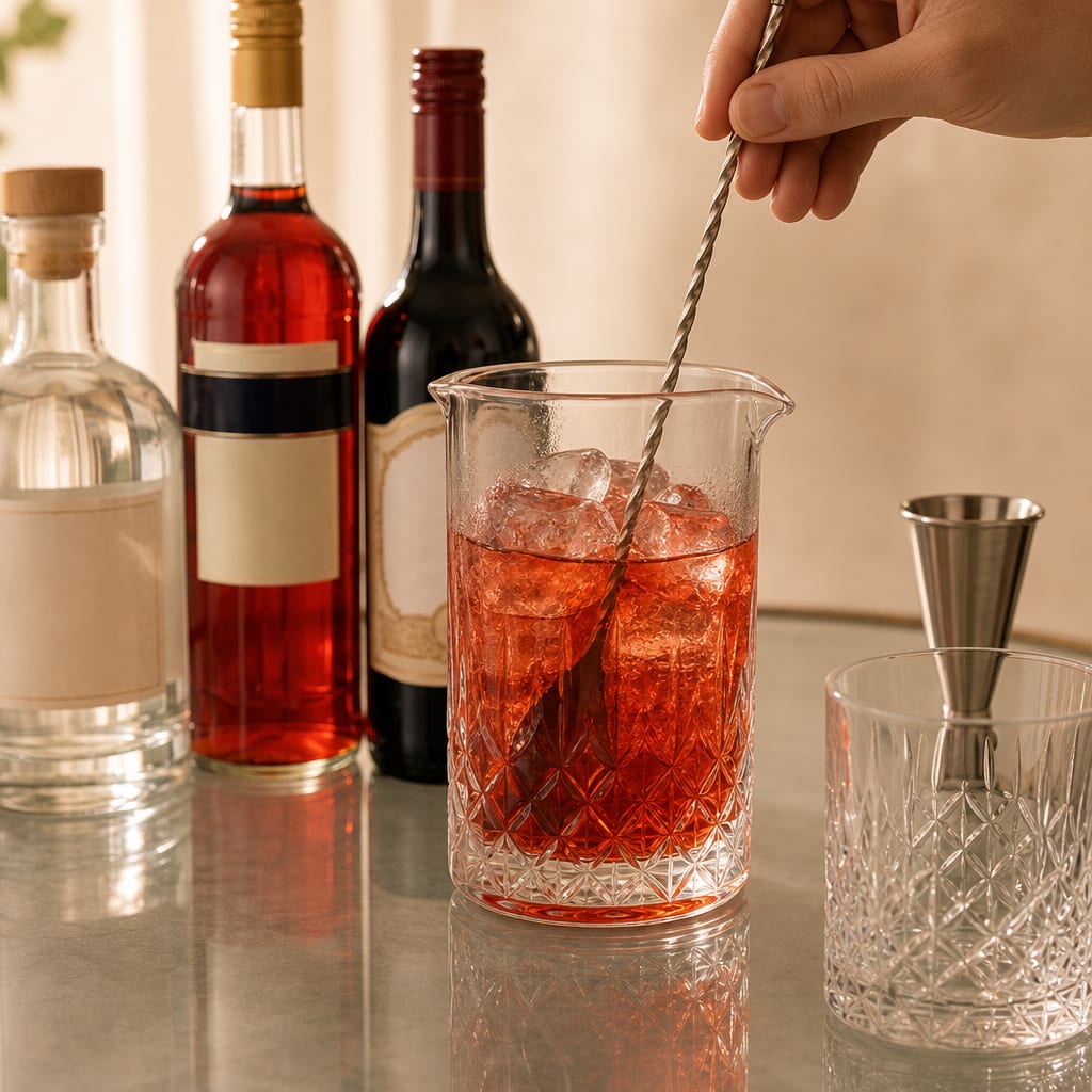 Step 2 — how to make Negroni
