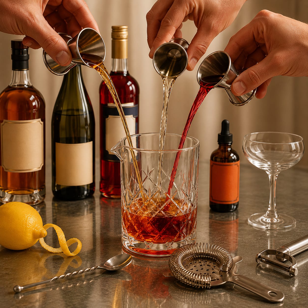 Step 1 — how to make Old Pal
