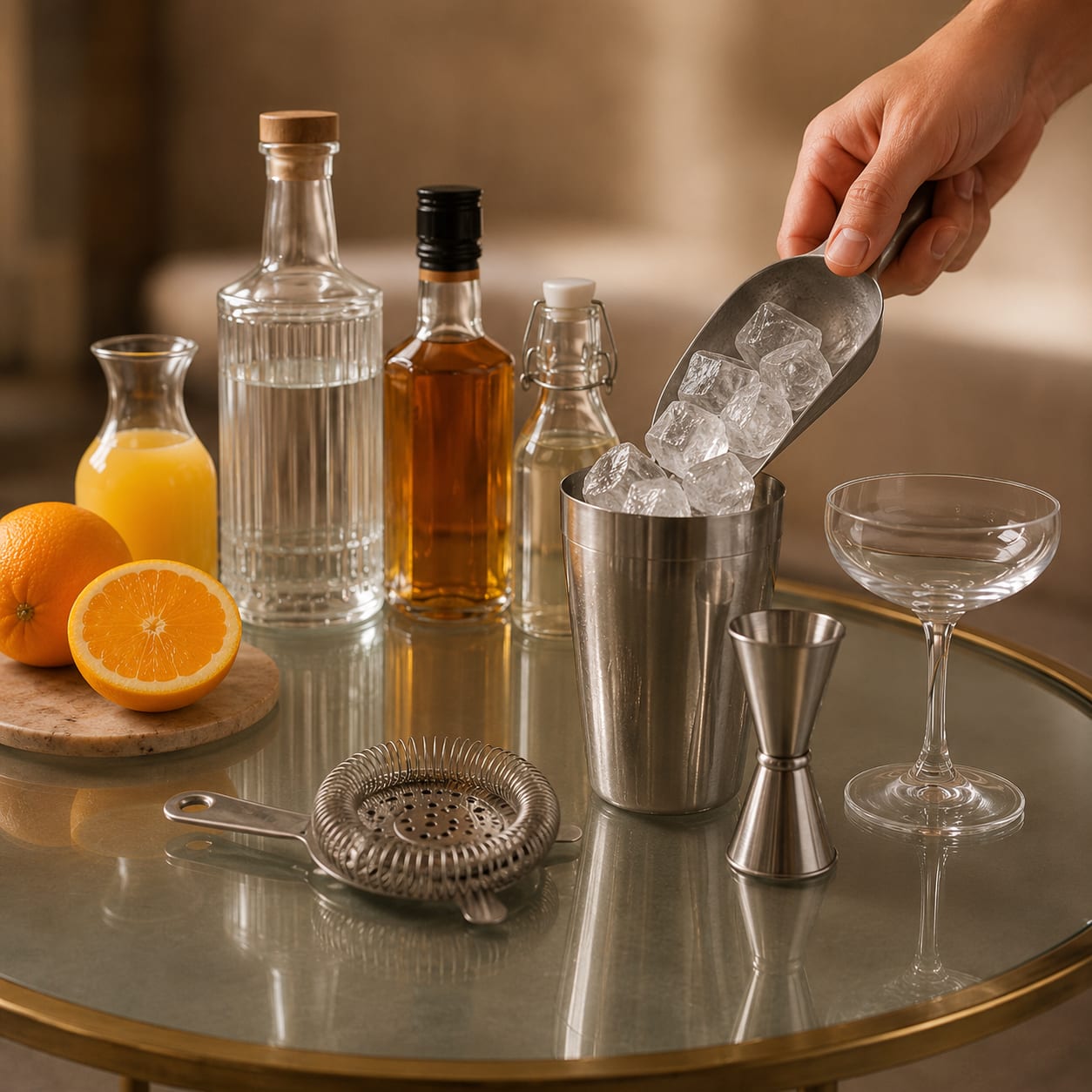 Step 2 — how to make Orange Blossom