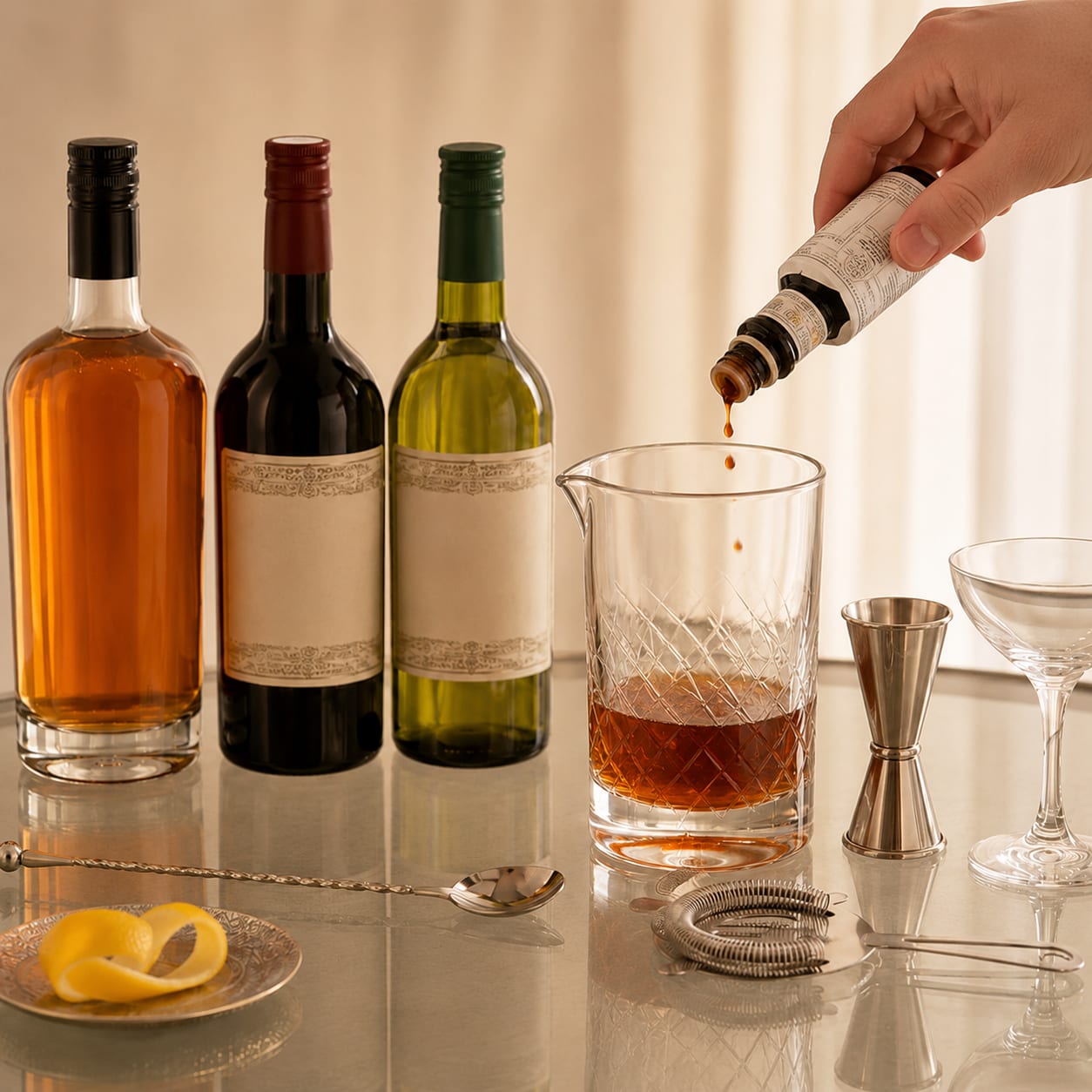 Step 1 — how to make Perfect Manhattan