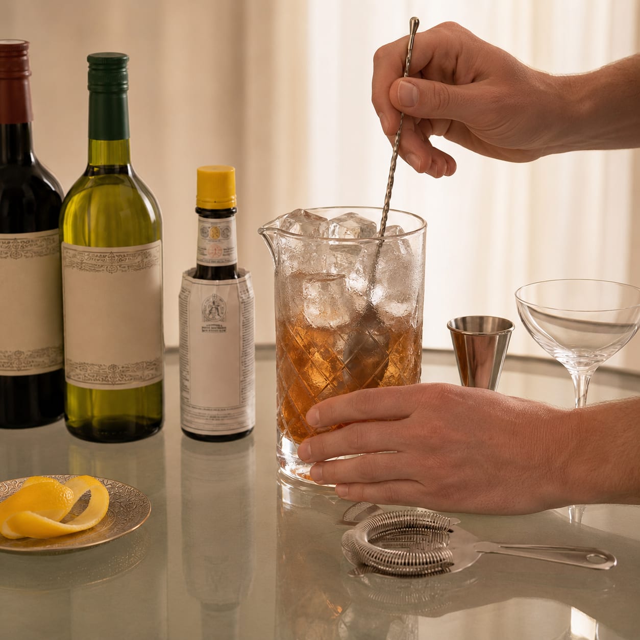 Step 2 — how to make Perfect Manhattan