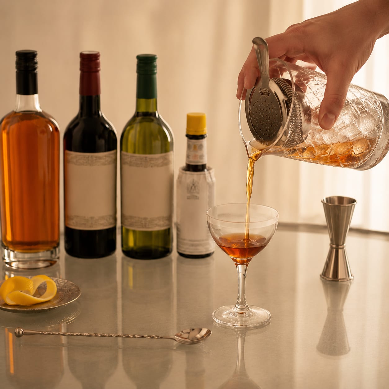 Step 3 — how to make Perfect Manhattan