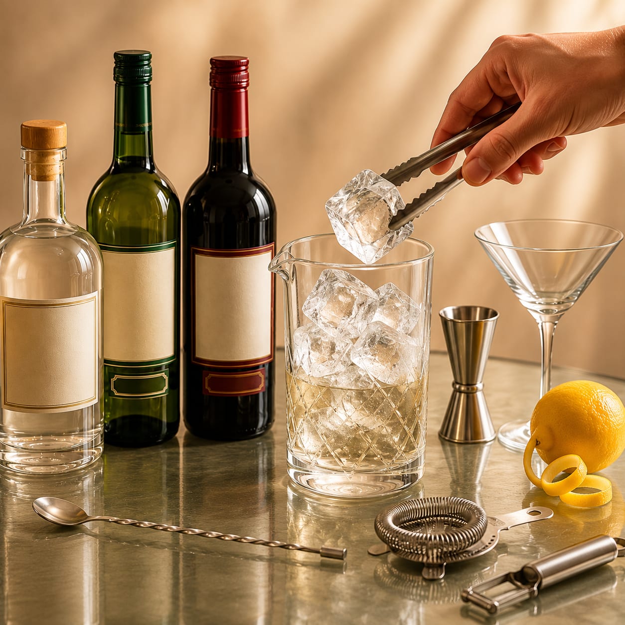 Step 2 — how to make Perfect Martini
