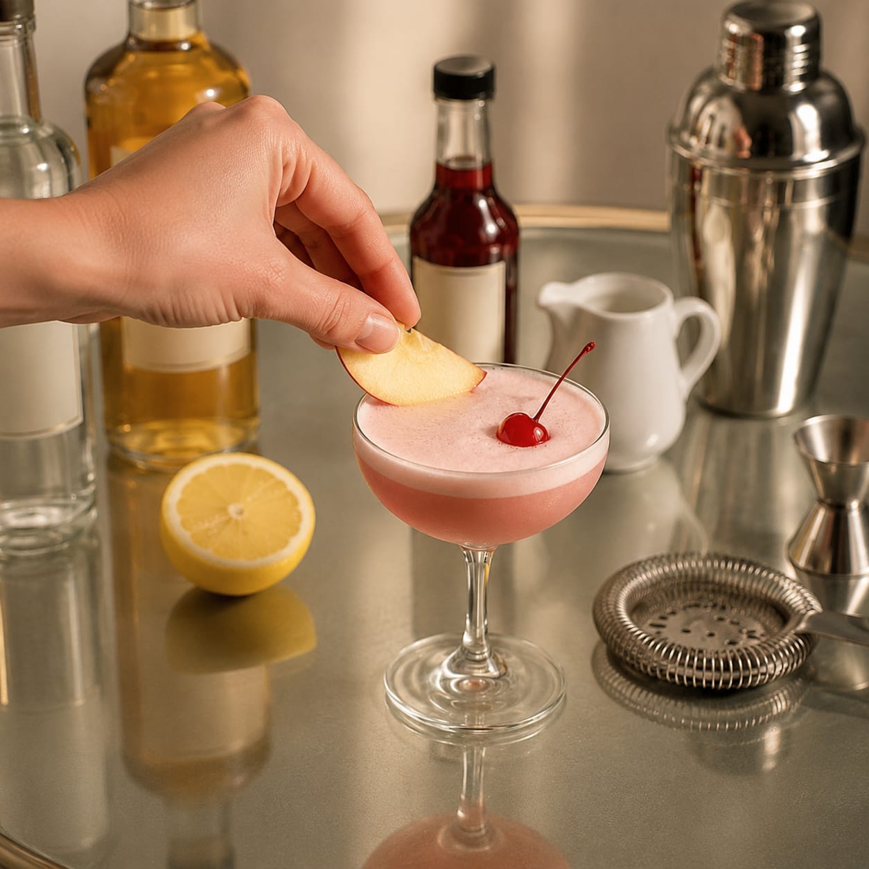 Step 4 — how to make Pink Lady