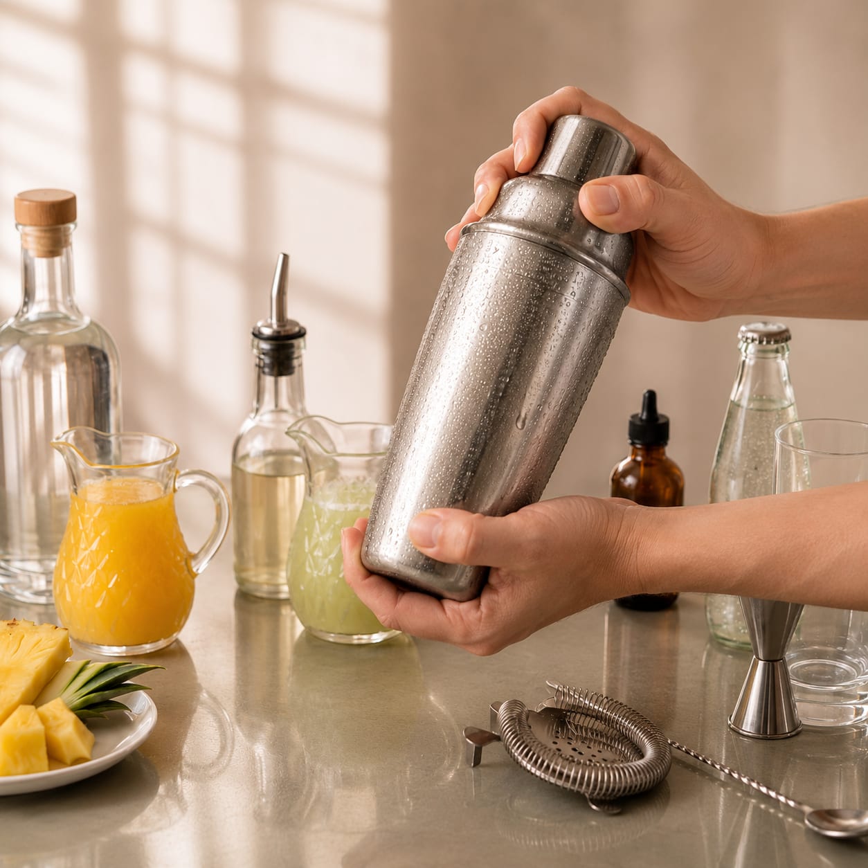 Step 2 — how to make Pisco Punch