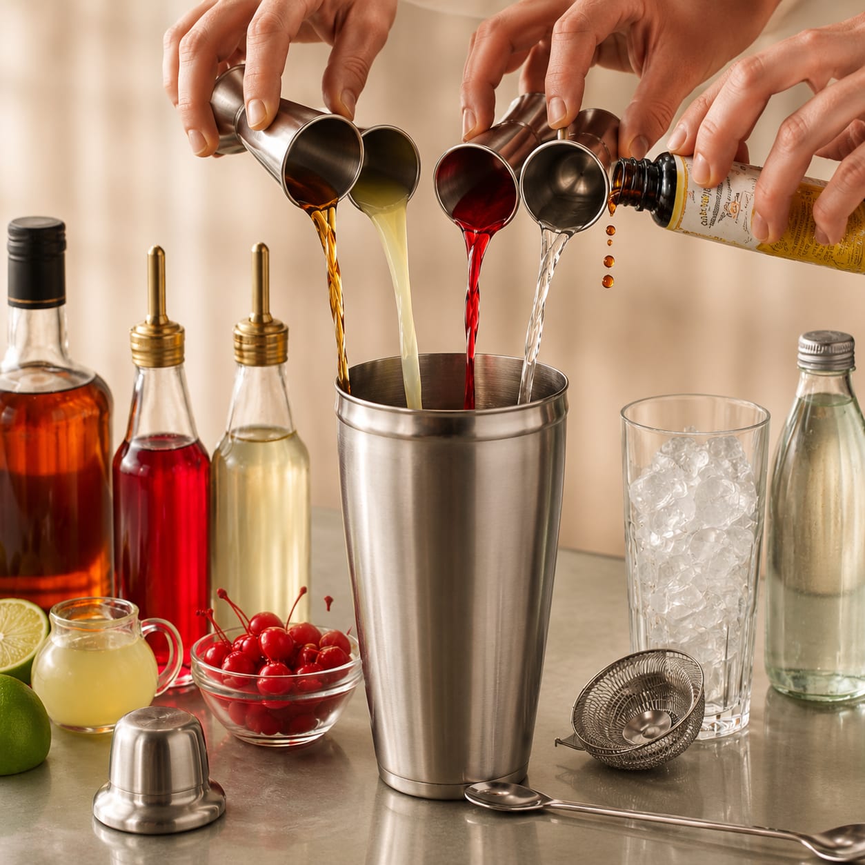 Step 1 — how to make Planter's Punch