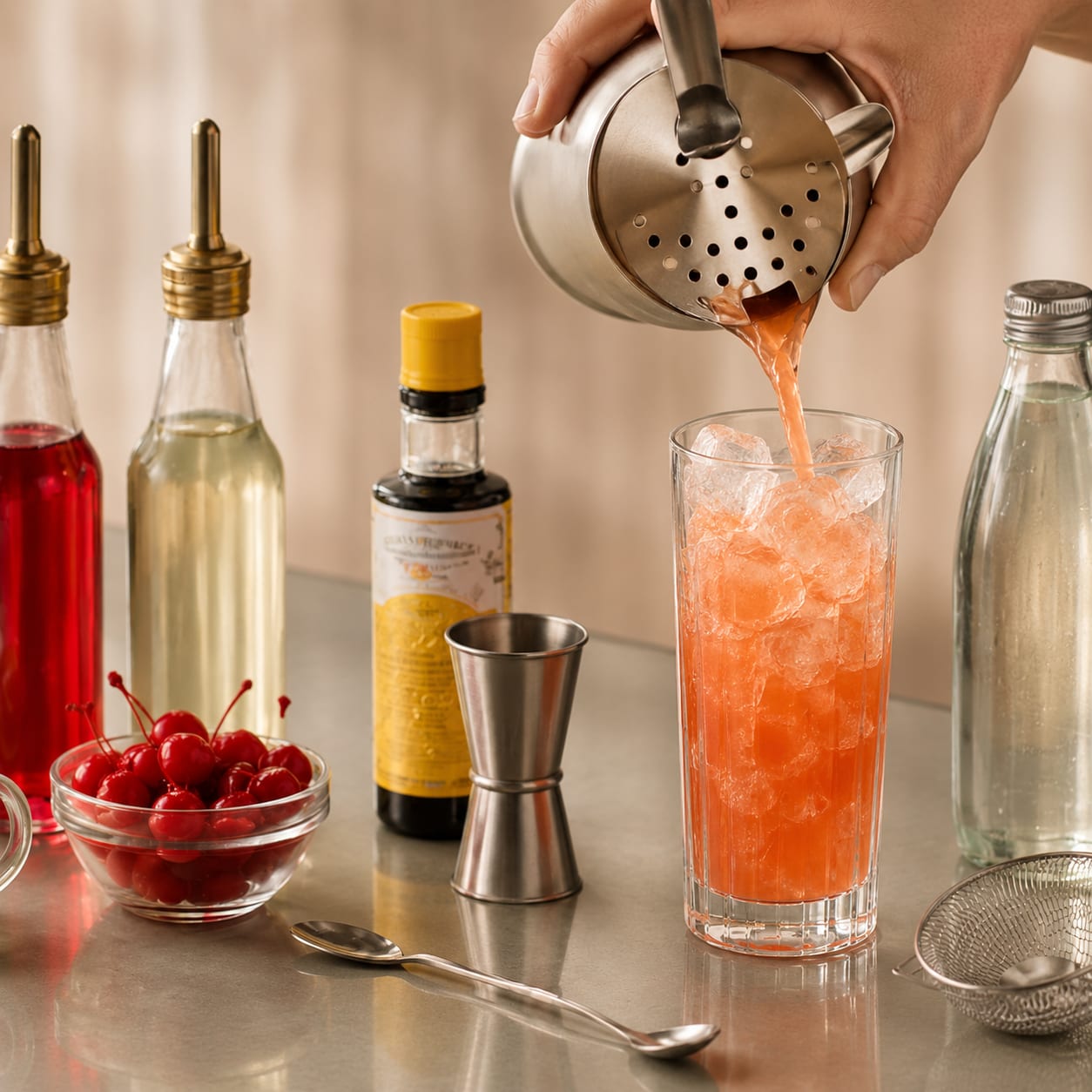 Step 3 — how to make Planter's Punch