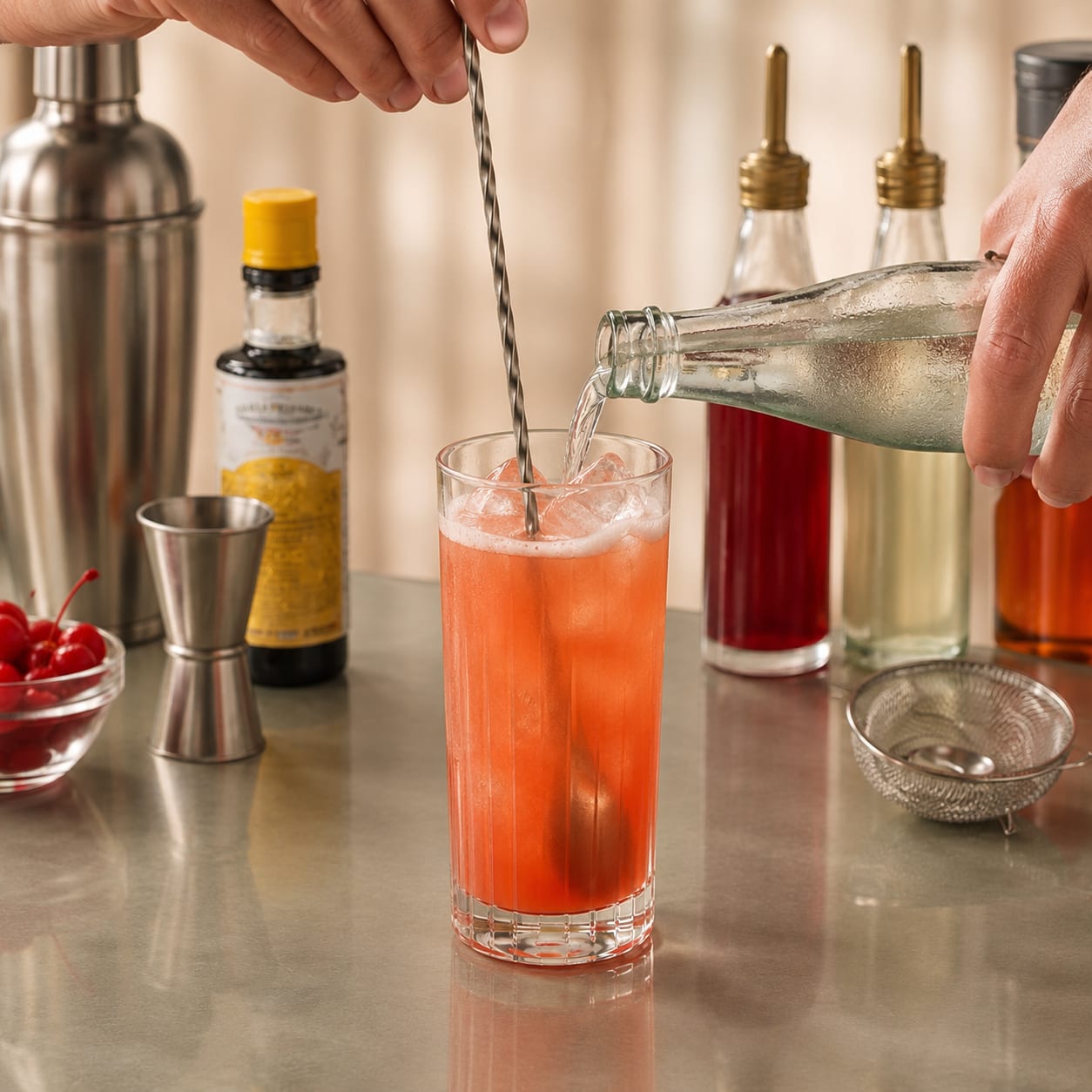 Step 4 — how to make Planter's Punch