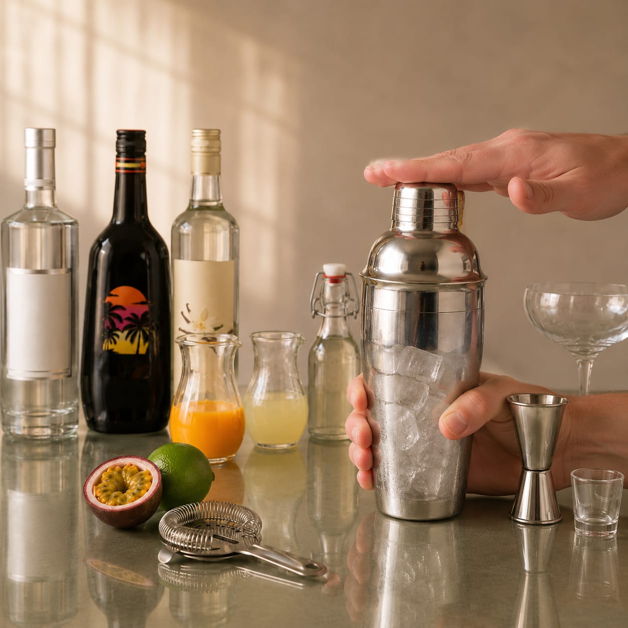 Step 2 — how to make Porn Star Martini
