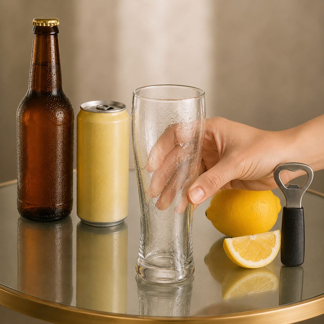 Step 1 — how to make Radler