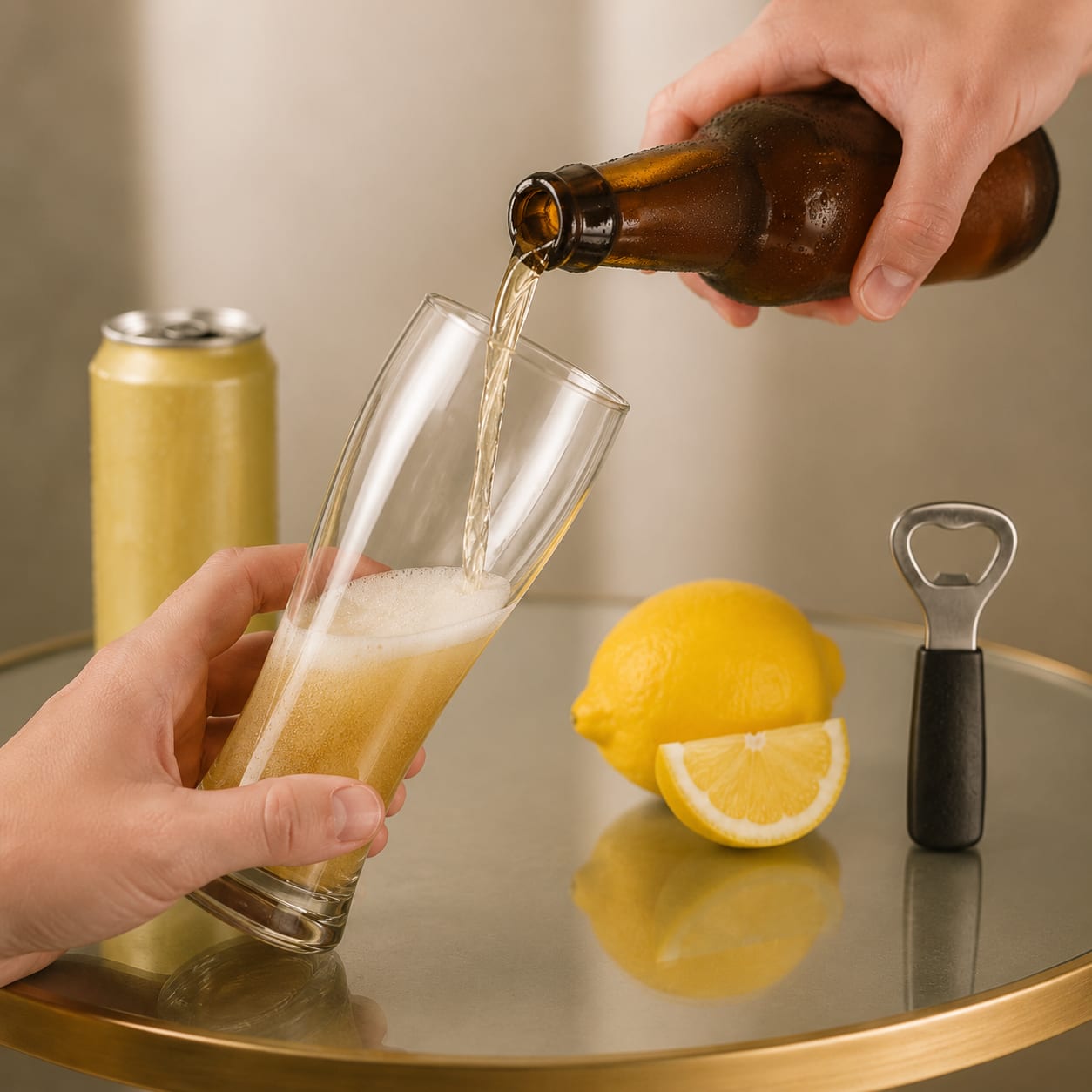 Step 2 — how to make Radler