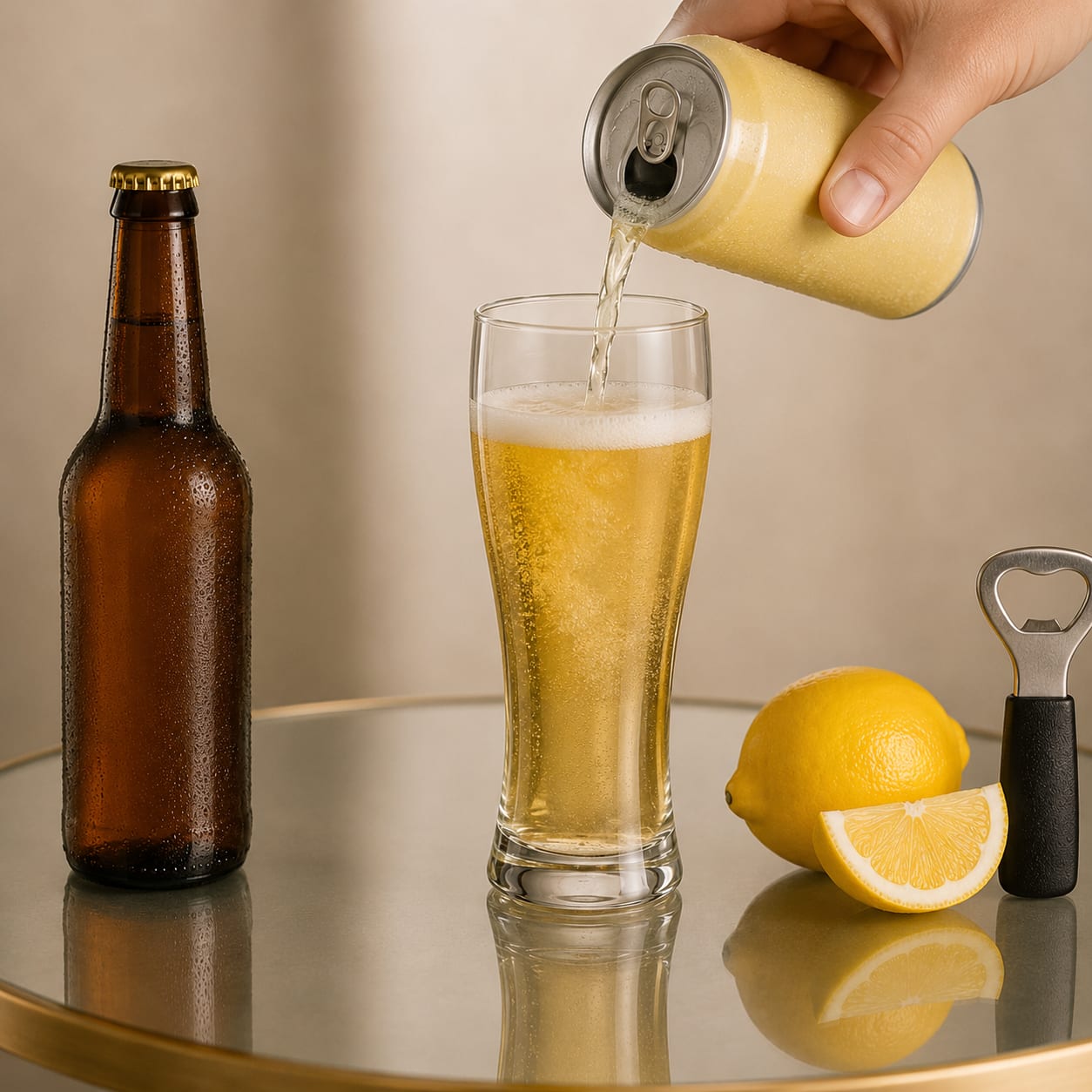Step 3 — how to make Radler