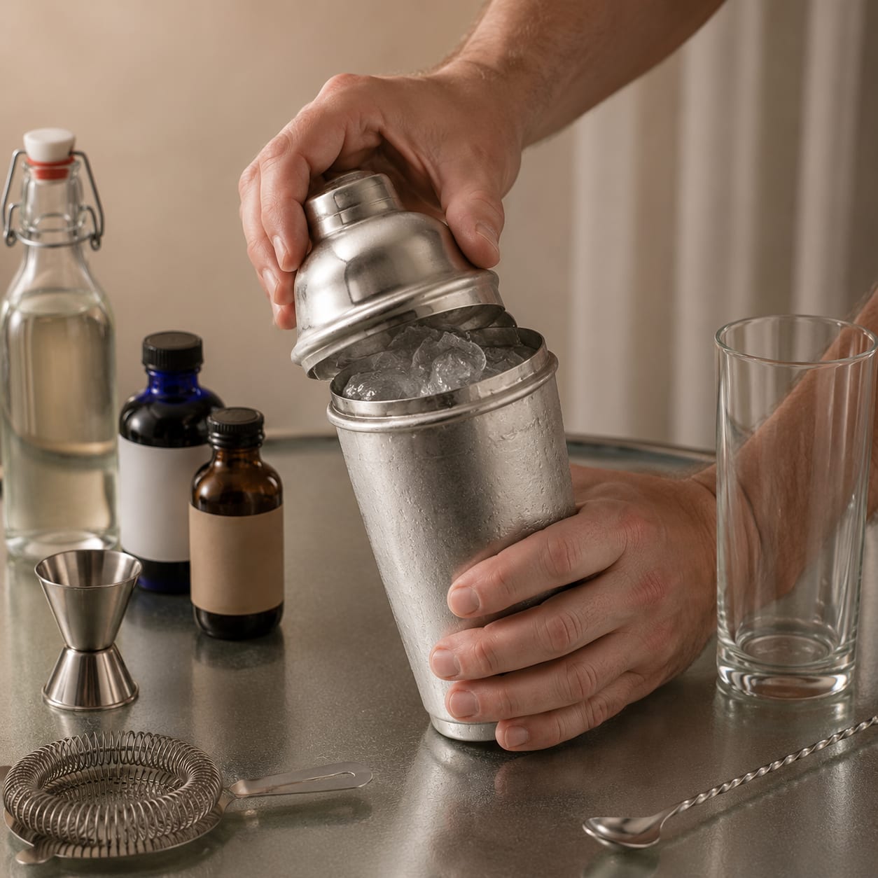 Step 3 — how to make Ramos Gin Fizz