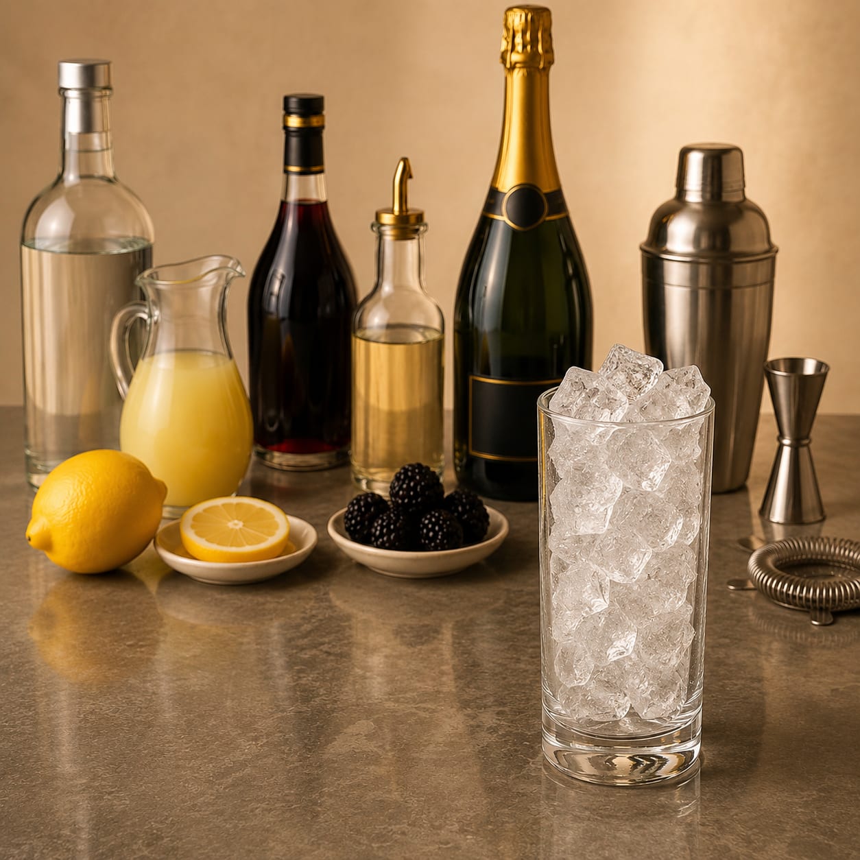 Step 1 — how to make Russian Spring Punch