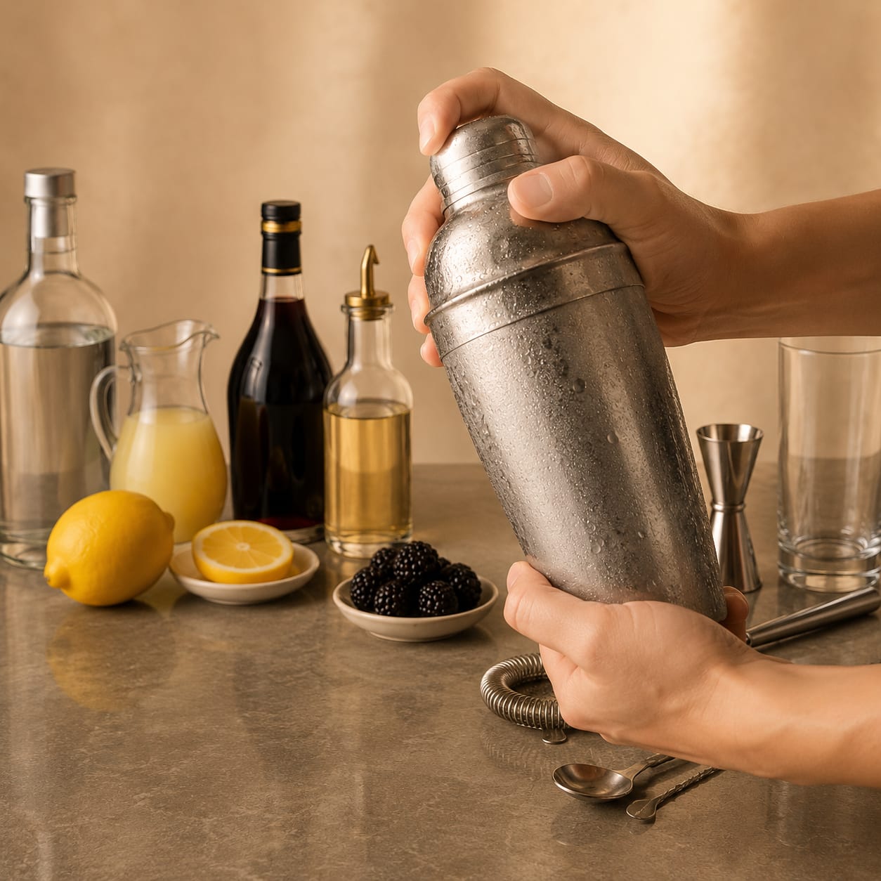 Step 3 — how to make Russian Spring Punch