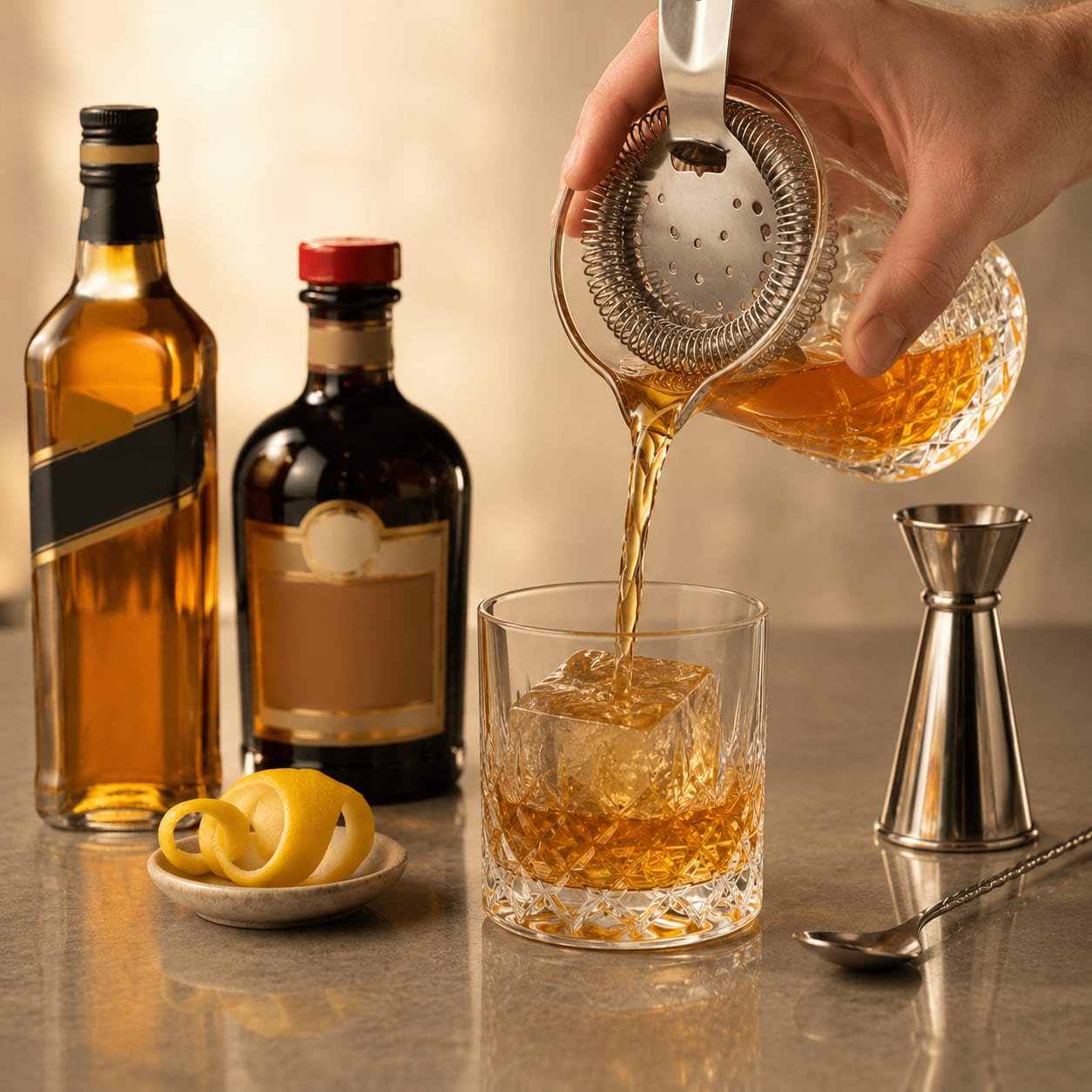 Step 3 — how to make Rusty Nail