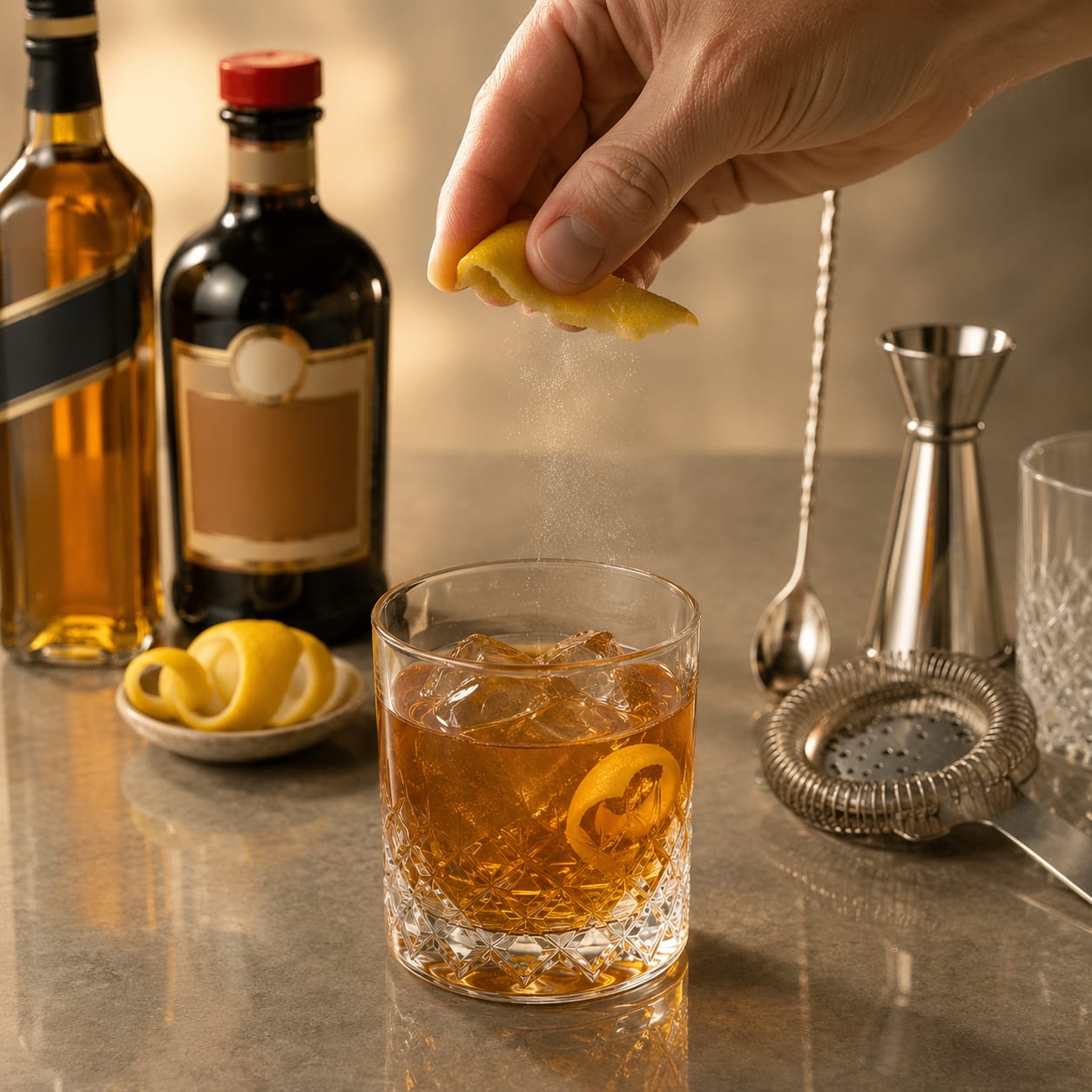 Step 4 — how to make Rusty Nail