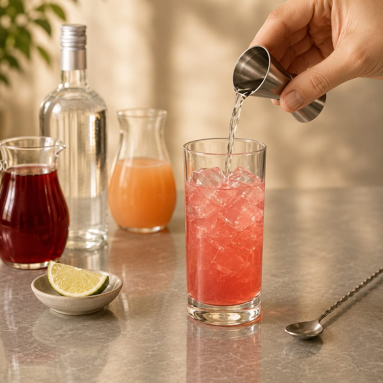 Step 2 — how to make Sea Breeze