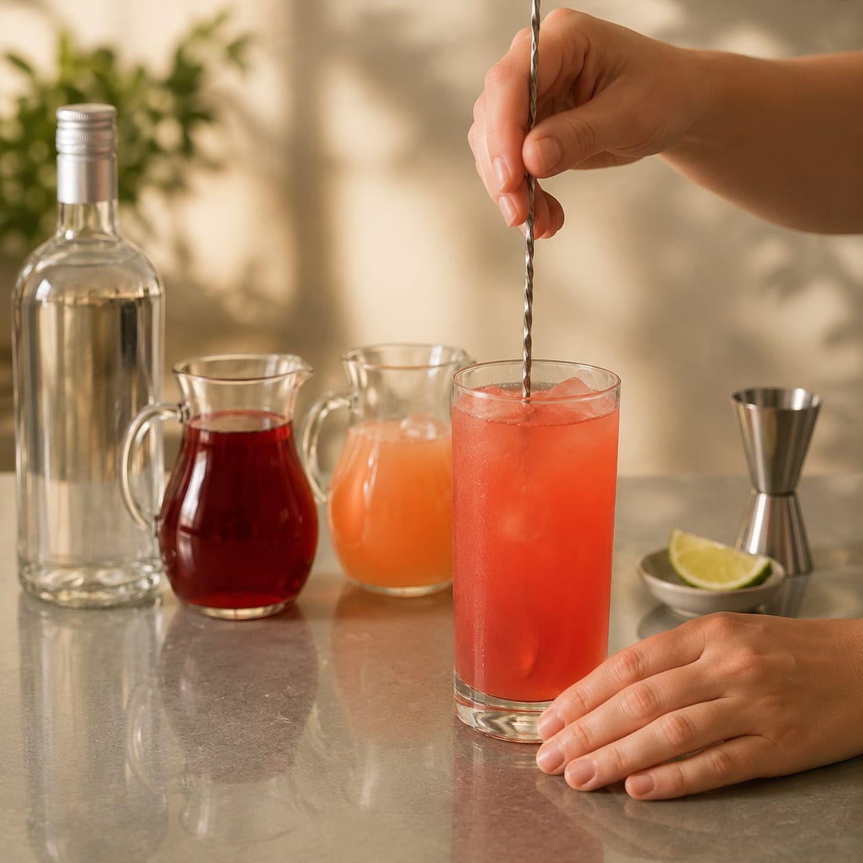 Step 4 — how to make Sea Breeze