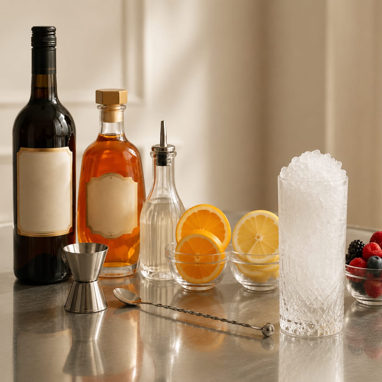 Step 1 — how to make Sherry Cobbler