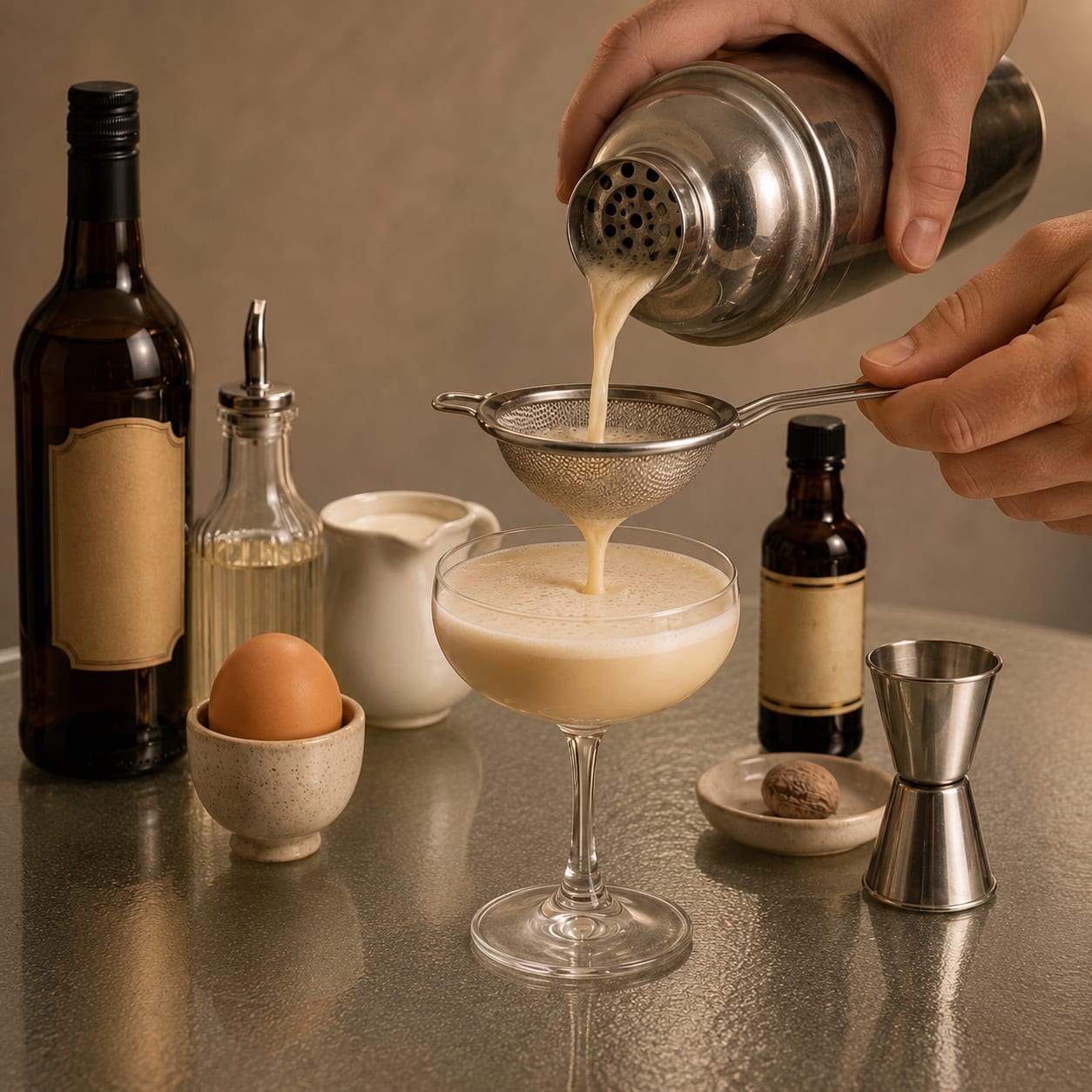 Step 4 — how to make Sherry Flip